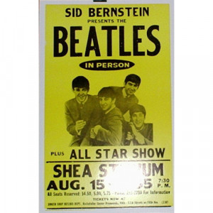 Beatles - Shea Stadium - Concert Poster - Books & Others - Poster