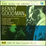 Benny Goodman - King Of Swing Vol. 1: 1937-38 Jazz Concert No. 2 - LP