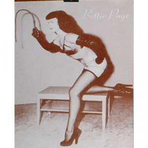 Bettie Page - Bondage Queen - Sepia Print - Books & Others - Others