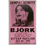 Bjork - Jampac Benefit - Concert Poster