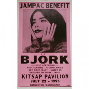 Bjork - Jampac Benefit - Concert Poster - Books & Others - Poster