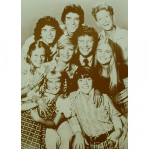 Brady Bunch - Cast - Sepia Print - Books & Others - Others