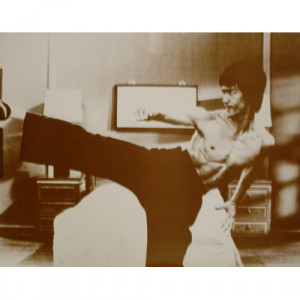 Bruce Lee - Side Kick - Sepia Print - Books & Others - Others