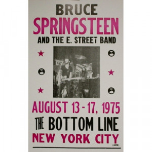 Bruce Springsteen - Bottom Line - Concert Poster - Books & Others - Poster