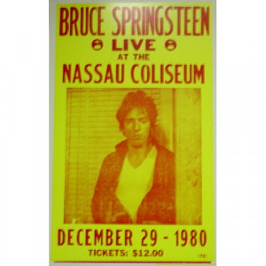 Bruce Springsteen - Nassau Coliseum - Concert Poster - Books & Others - Poster