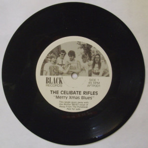 Celibate Rifles/Saqqara Dogs - Merry Xmas Blues/Splatterdance - 7 - Vinyl - 7"