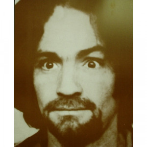 Charles Manson - Close Up - Sepia Print - Books & Others - Others