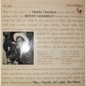 Charlie Christian - With The Benny Goodman Sextet And Orchestra - LP - Vinyl - LP