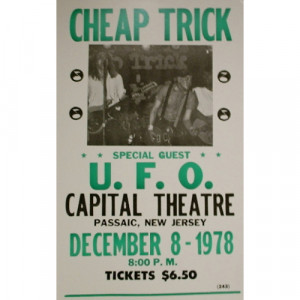 Cheap Trick - Capital Theatre - Concert Poster - Books & Others - Poster