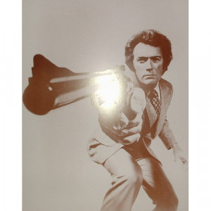 Clint Eastwood - Dirty Harry - Sepia Print - Books & Others - Others