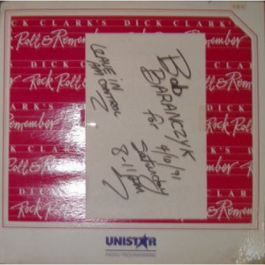 Dick Clark - Rock Roll & Remember 4/5/91 - LP - Vinyl - LP