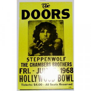 Doors - Hollywood - Concert Poster - Books & Others - Poster