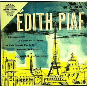 Edith Piaf - Edith Piaf EP - 7 - Vinyl - 7"