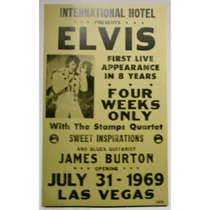 Elvis Presley - Civic Center - Concert Poster - Books & Others - Poster