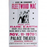 Fleetwood Mac & Rare Earth - Palace Theater - Concert Poster