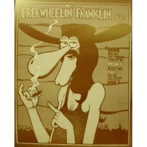 Free Wheelin' Franklin - Free Wheelin' Franklin - Sepia Print - Books & Others - Others