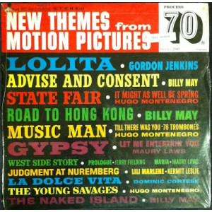 Gordon Jenkins, Billy May, Hugo Montenegro, etc - New Themes From Motion Pictures - LP - Vinyl - LP