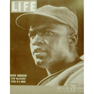 Jackie Robinson - Life Magazine - Sepia Print - Books & Others - Others