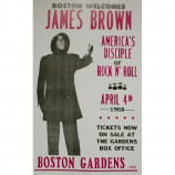 James Brown - Boston Gardens - Concert Poster