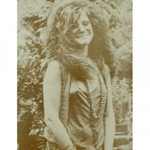 Janis Joplin - In Glasses - Sepia Print - Books & Others - Others