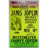 Janis Joplin - West Chester County - Concert Poster