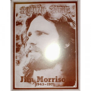 Jim Morrison - Rolling Stone Cover - Sepia Print - Books & Others - Others