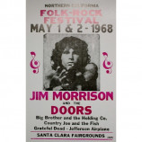 Jim Morrison & The Doors - Bleeker Street - Concert Poster