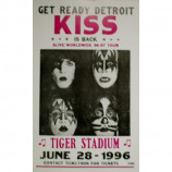 Kiss - Tiger Stadium - Concert Poster