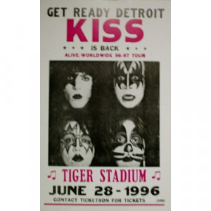 Kiss - Tiger Stadium - Concert Poster - Books & Others - Poster