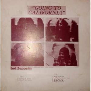 Led Zeppelin - Going To California - LP - Vinyl - LP