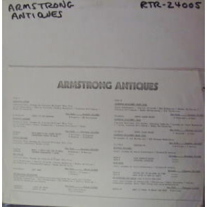 Louis Armstrong - Armstrong Antiques - LP - Vinyl - LP