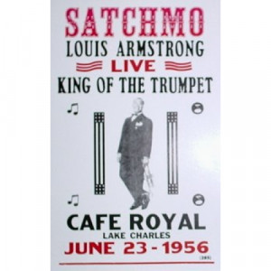 Louis Armstrong - King Of The Trumpet - Concert Poster - Books & Others - Poster