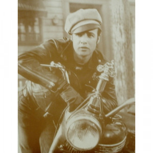 Marlon Brando - The Wild One - Sepia Print - Books & Others - Others