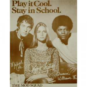 Mod Squad - Peggy Lipton - Sepia Print - Books & Others - Others