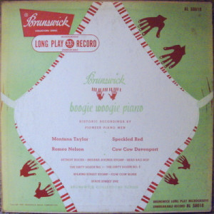 Montana Taylor, Speckled Red, Romeo Nelson, Cow Cow Davenport - Boogie Woogie Piano 10