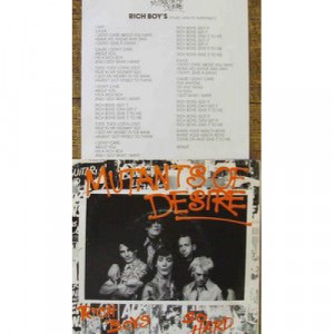 Mutants of Desire - Rich Boys - 7 - Vinyl - 7"