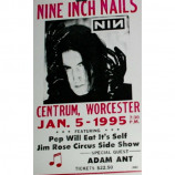 Nine Inch Nails - Pop Will Eat Itself Tour - Concert Poster