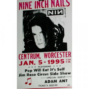 Nine Inch Nails - Pop Will Eat Itself Tour - Concert Poster - Books & Others - Poster