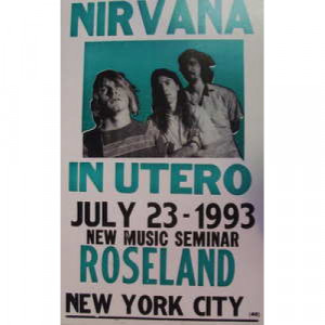 Nirvana - In Utero Tour 7/23/93 - Concert Poster - Books & Others - Poster