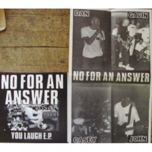 No For An Answer - You Laugh E.P. - 7 - Vinyl - 7"