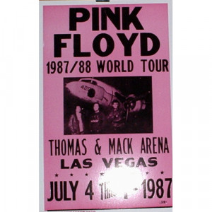 Pink Floyd - 1987/88 World Tour - Concert Poster - Books & Others - Poster