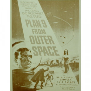 Plan 9 From Outer Space - Movie Promotion - Sepia Print - Books & Others - Others