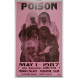 Poison - Perkins Palace - Concert Poster