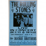 Rolling Stones - San Francisco June 1976 - Concert Poster
