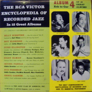 Roy Eldridge, Duke Ellington, Errol Garner, Bud Freeman, Etc. - RCA Victor Encyclopedia Of Recorded Jazz: Album 4 10