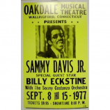 Sammy Davis Jr. - Oakdale Musical Theatre 1977 - Concert Poster