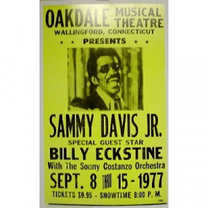 Sammy Davis Jr. - Oakdale Musical Theatre 1977 - Concert Poster - Books & Others - Poster
