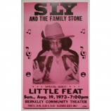 Sly And The Family Stone - With Little Feat - Concert Poster
