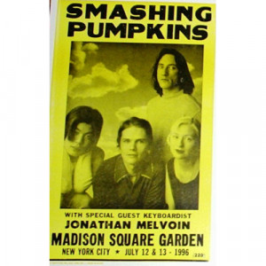 Smashing Pumpkins - Madison Square Garden 1996 - Concert Poster - Books & Others - Poster