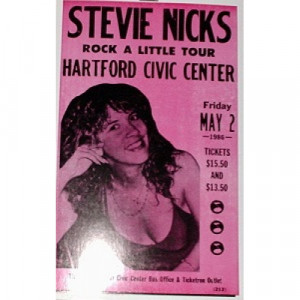 Stevie Nicks - Rock A Little 1986 - Concert Poster - Books & Others - Poster